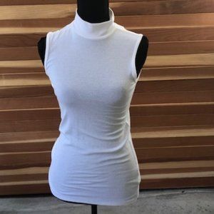 ATM Sleeveless summer turtleneck